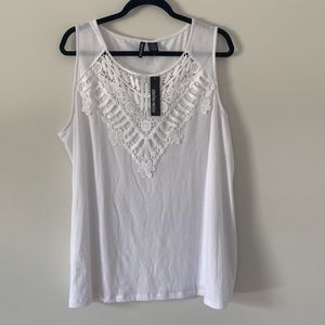 Kristin Nicole White Blouse